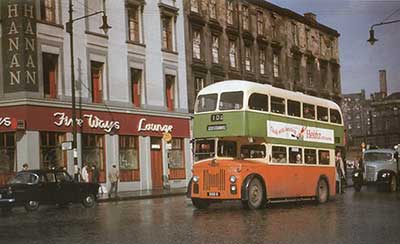 Fiveways Buchanan Street with bus